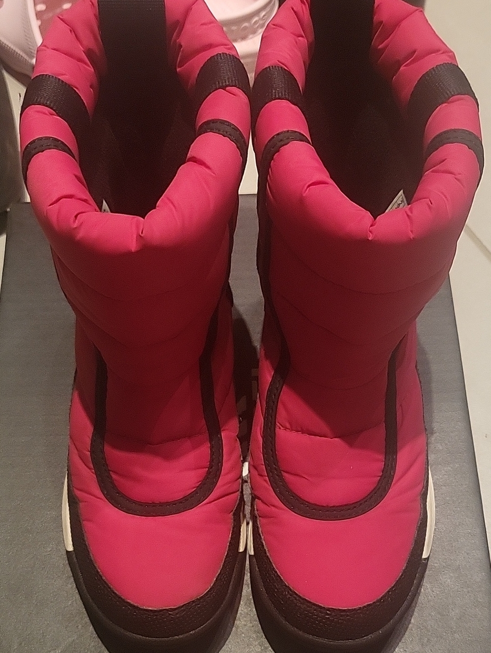 Sorel Pink Winter Rain Boots